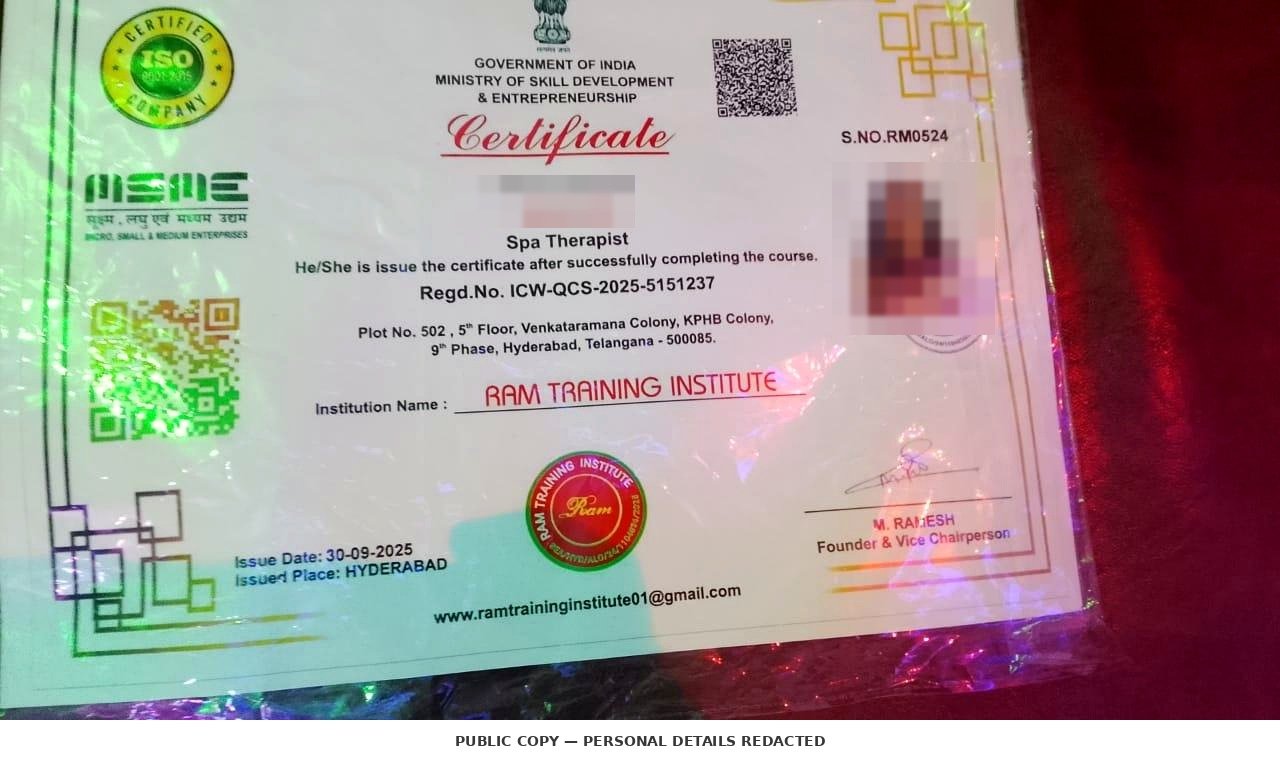 Therapist training certificate public copy 2